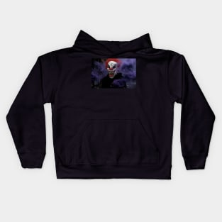 Halloween ugly face Kids Hoodie